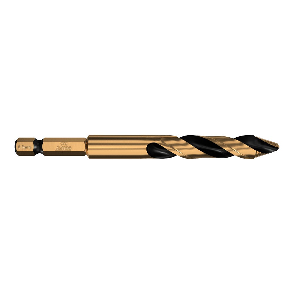 ALPHA ONSITE PLUS IMPACT STEP TIP DRILL BIT - 9.5MM